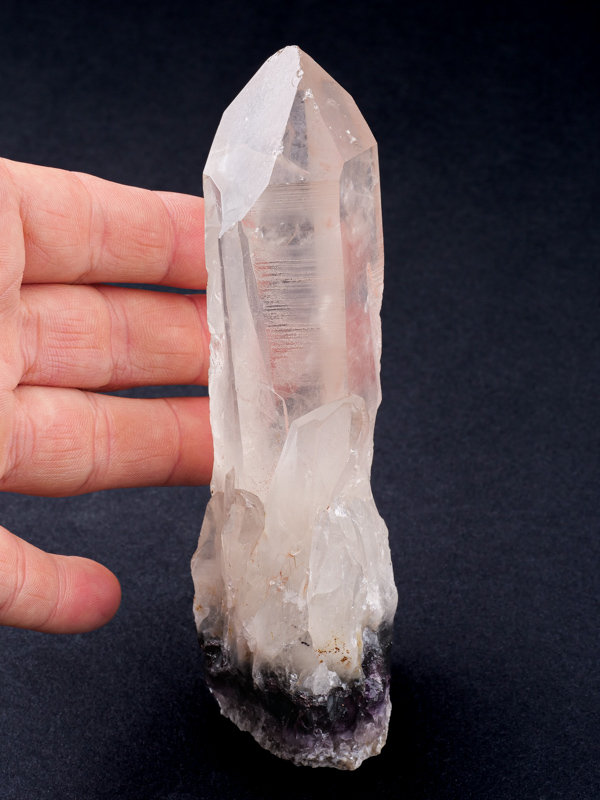 Křišťál, ametyst